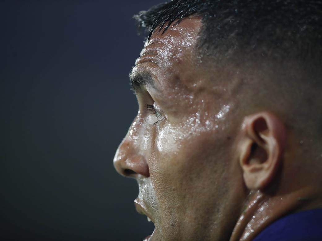 Slavlje i poljubac Karlos Tevez - Dijego Maradona 
