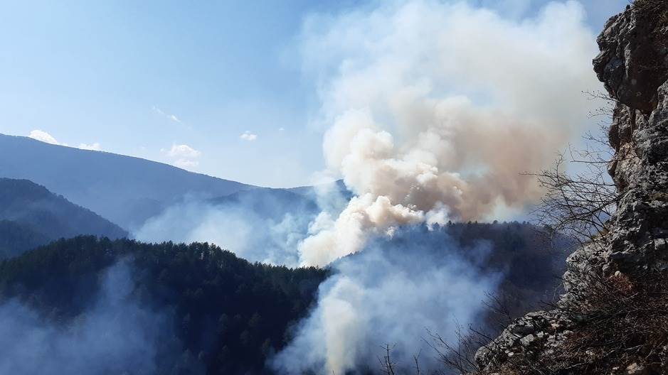  Požar u Drvaru divlja, helikopter Oružanih snaga nije ni stigao 