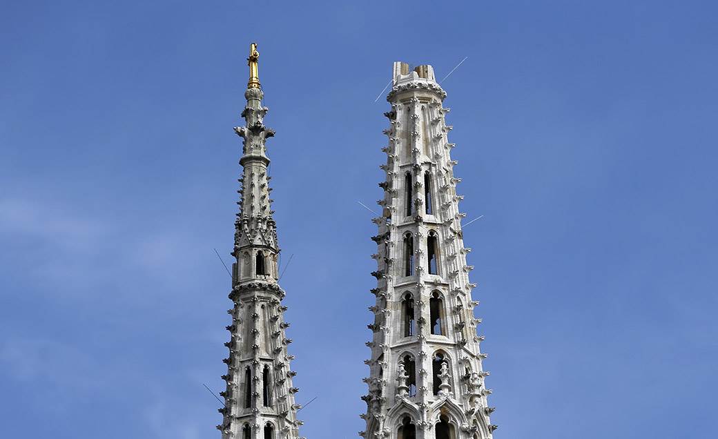  Minira se toranj zagrebačke katedrale 
