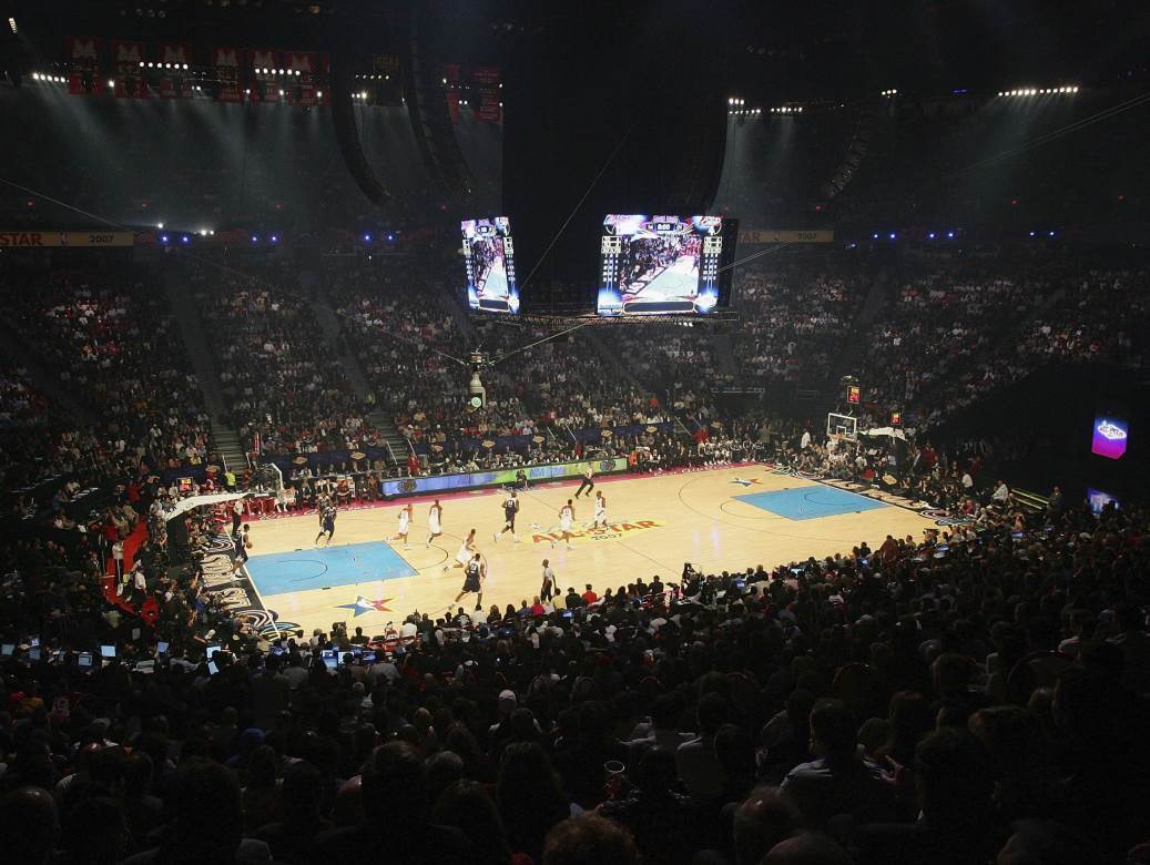  NBA - Virtuelna publika u NBA halama 