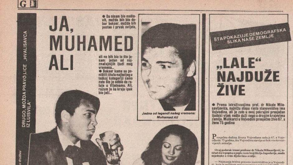  Muhamed Ali '85 za banjalučki "Glas": O boksu, religiji i ostalom... 