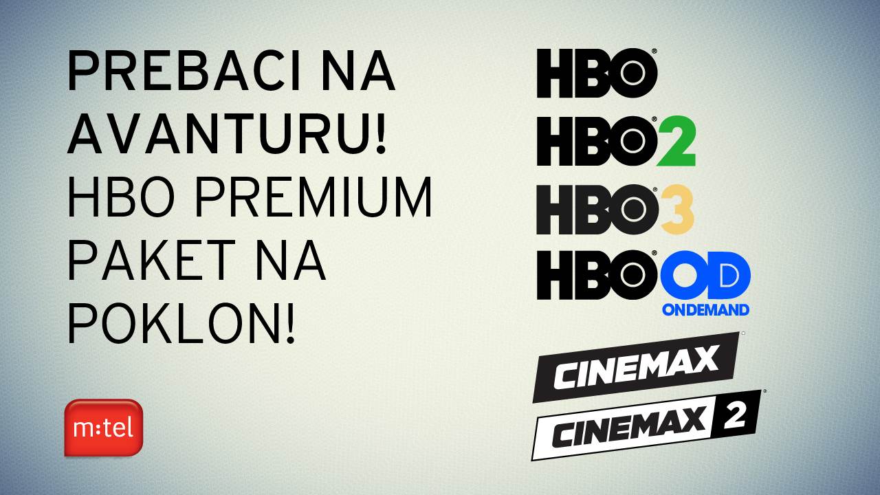  m:tel IPTV vam u maju poklanja besplatan HBO Premium paket 