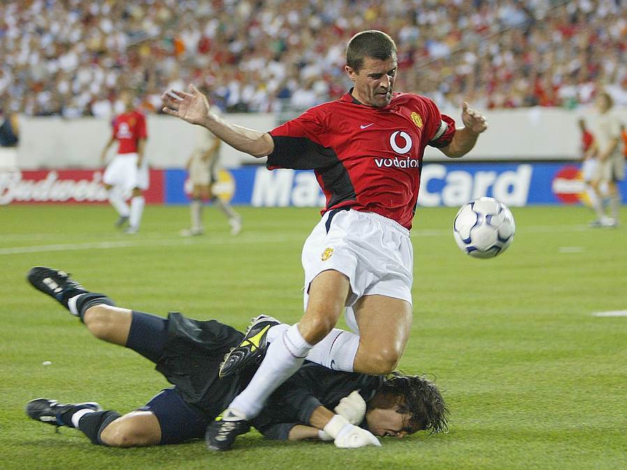  Roj Kin Jan Age Fjortoft sukob 1995 Mančester junajted Midslbro 