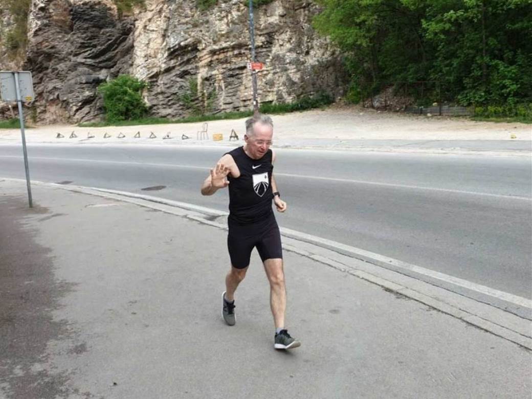  Zoran Dedić, maraton Sarajevo, humanitarna trka 