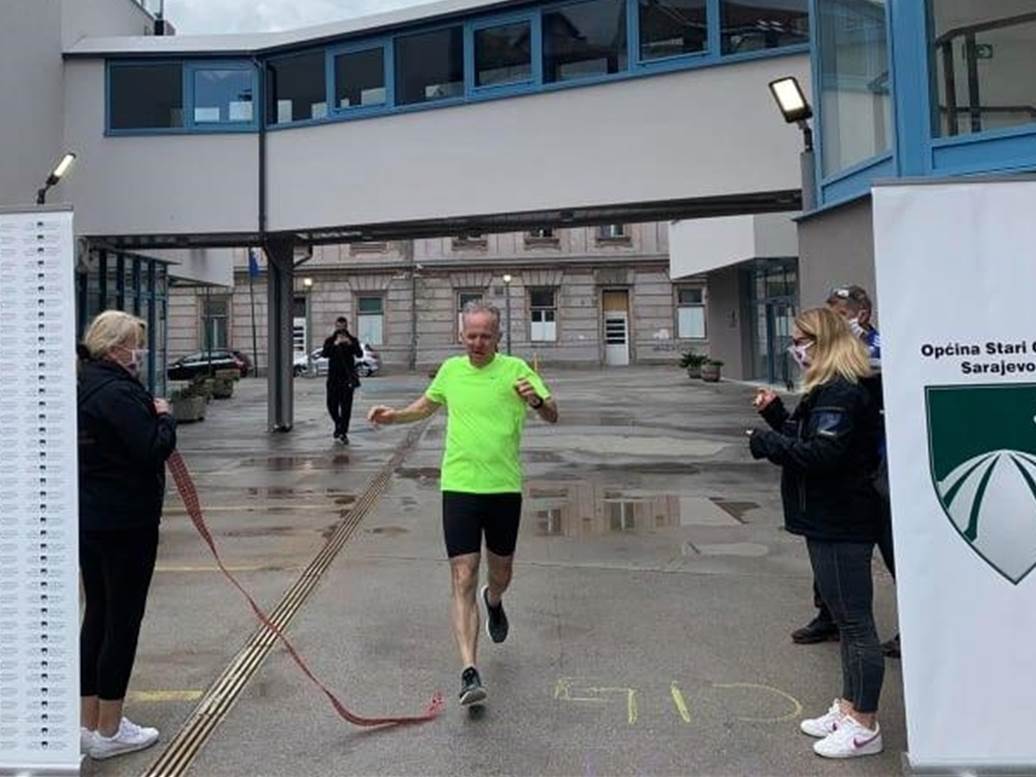 Zoran Dedić, maraton Sarajevo, humanitarna trka 