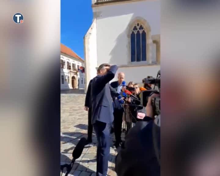  Plenković "upao" na protest: "Je li ovo prijavljen skup?" VIDEO 