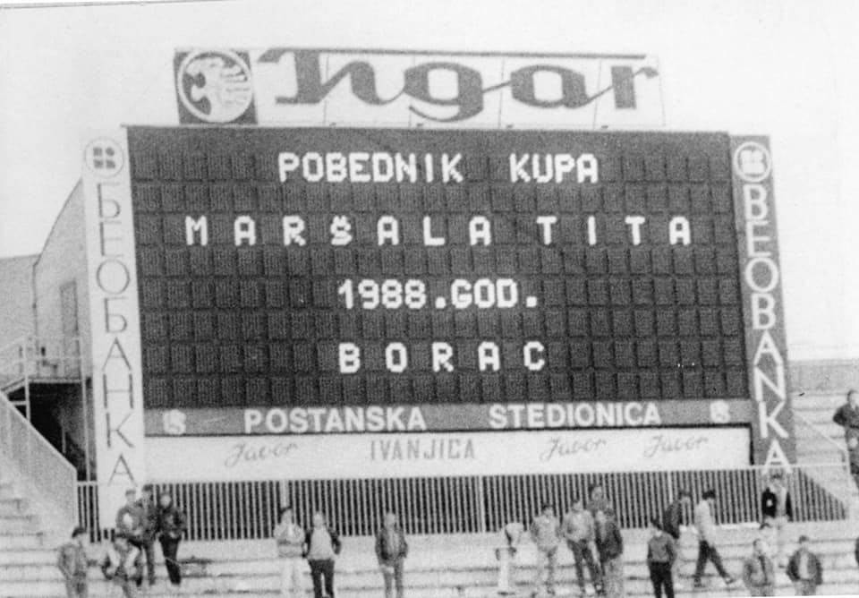Borac, fudbal, kup
