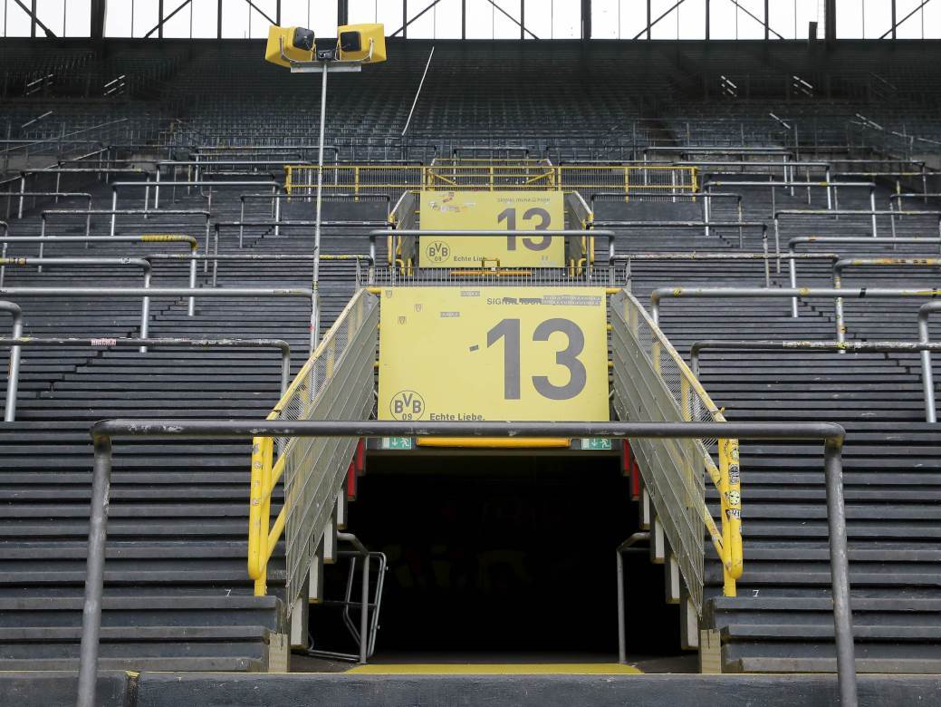  Borusija Dortmund Šalke psiholog utakmica bez publike 