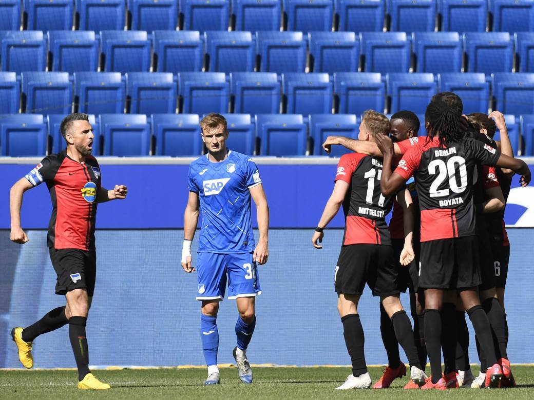  Bundesliga Hofenhajm - Herta 0-3 Vedad Ibišević strijelac 