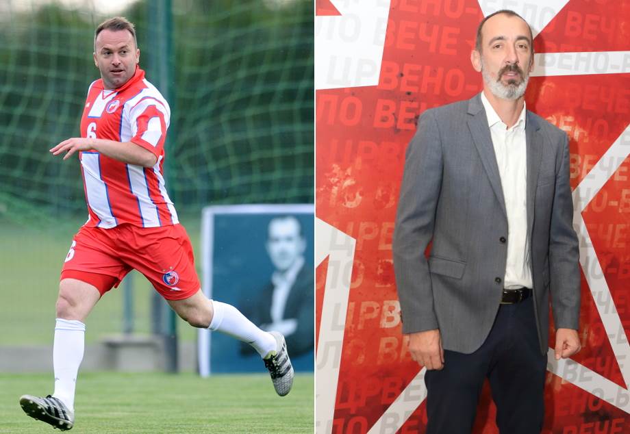  Sukob bivših igrača FK Crvena zvezda Ognjen Koroman Dragan Mladenović 