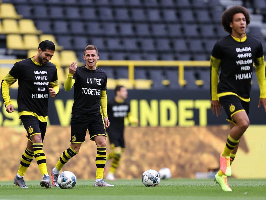  Borusija Dortmund - Herta, ujedinjeni protiv rasizma FOTO 