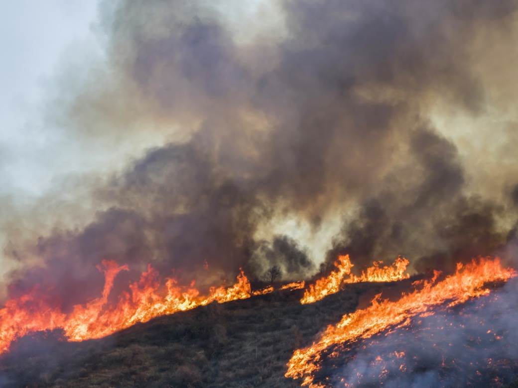  Veliki požar u Grčkoj: Hitna evakuacija ljudi, duva jak vjetar! (VIDEO) 
