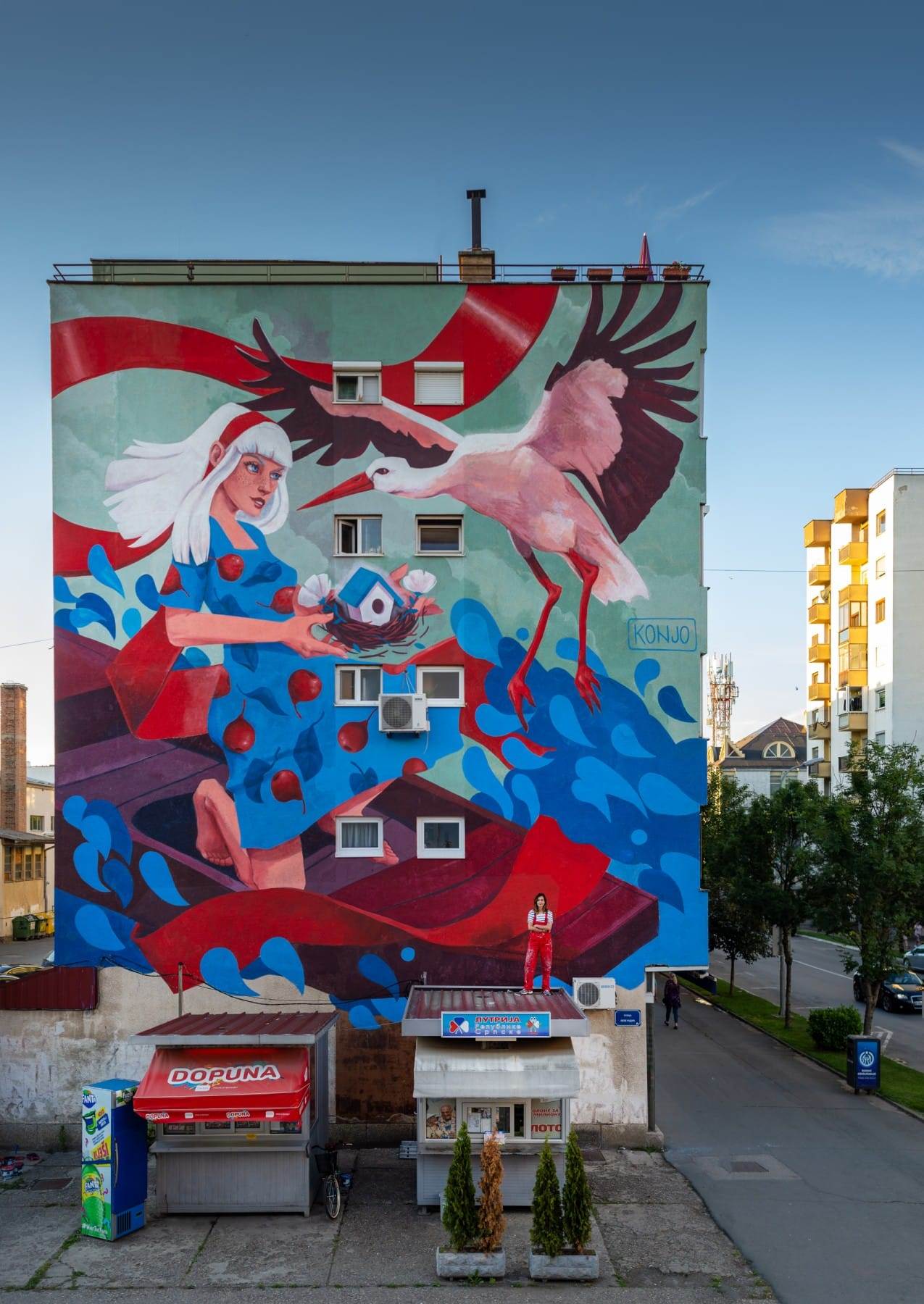  Novi mural u Gradišci - "Dom" Nataše Konjević 