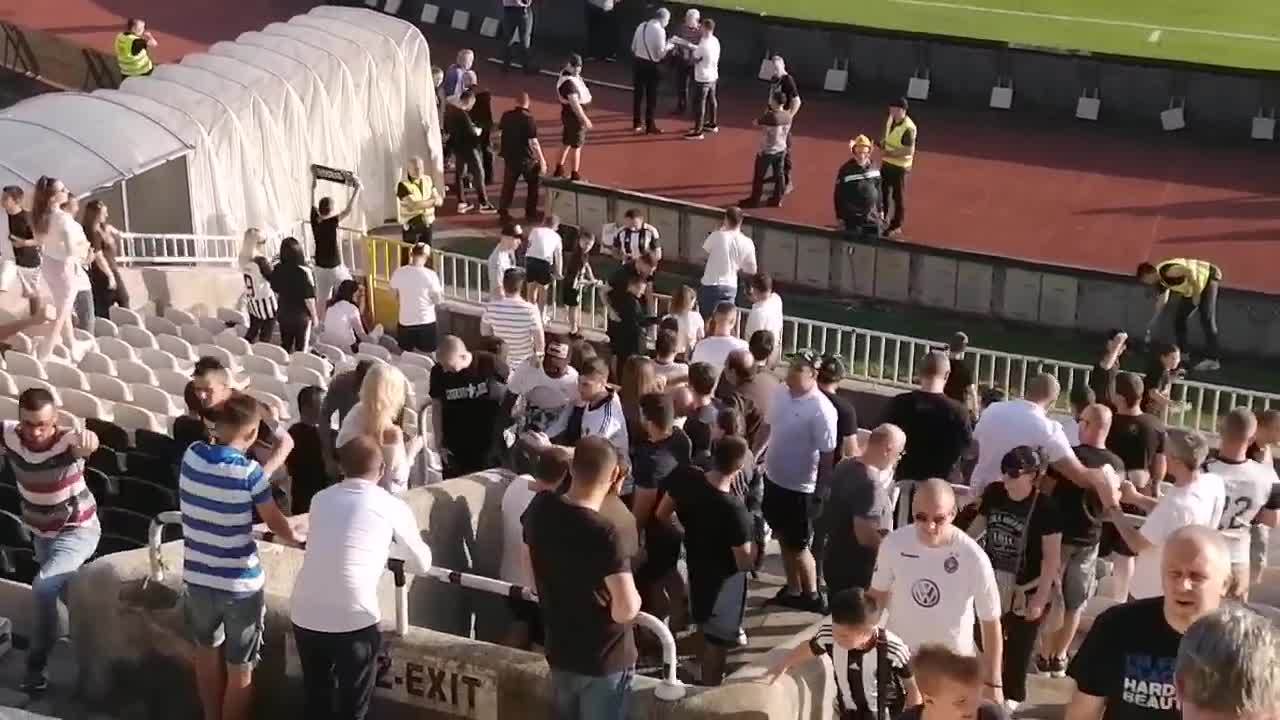  On je Partizanov superstar: Svi hoće sa Sadikom na sliku! (VIDEO) 