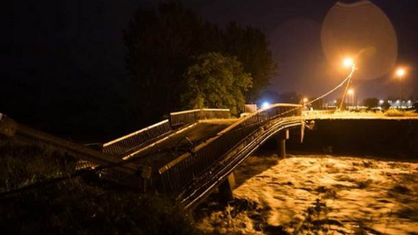  Srušen most na magistrali Ljubovija - Bajina Bašta 