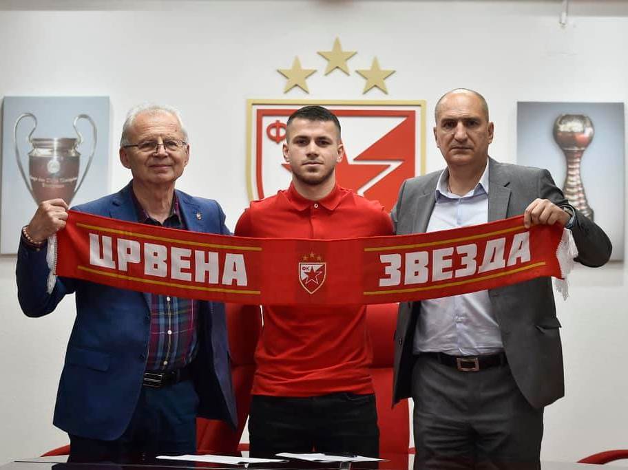  FK Crvena zvezda Srđan Spiridonović pojačanje 