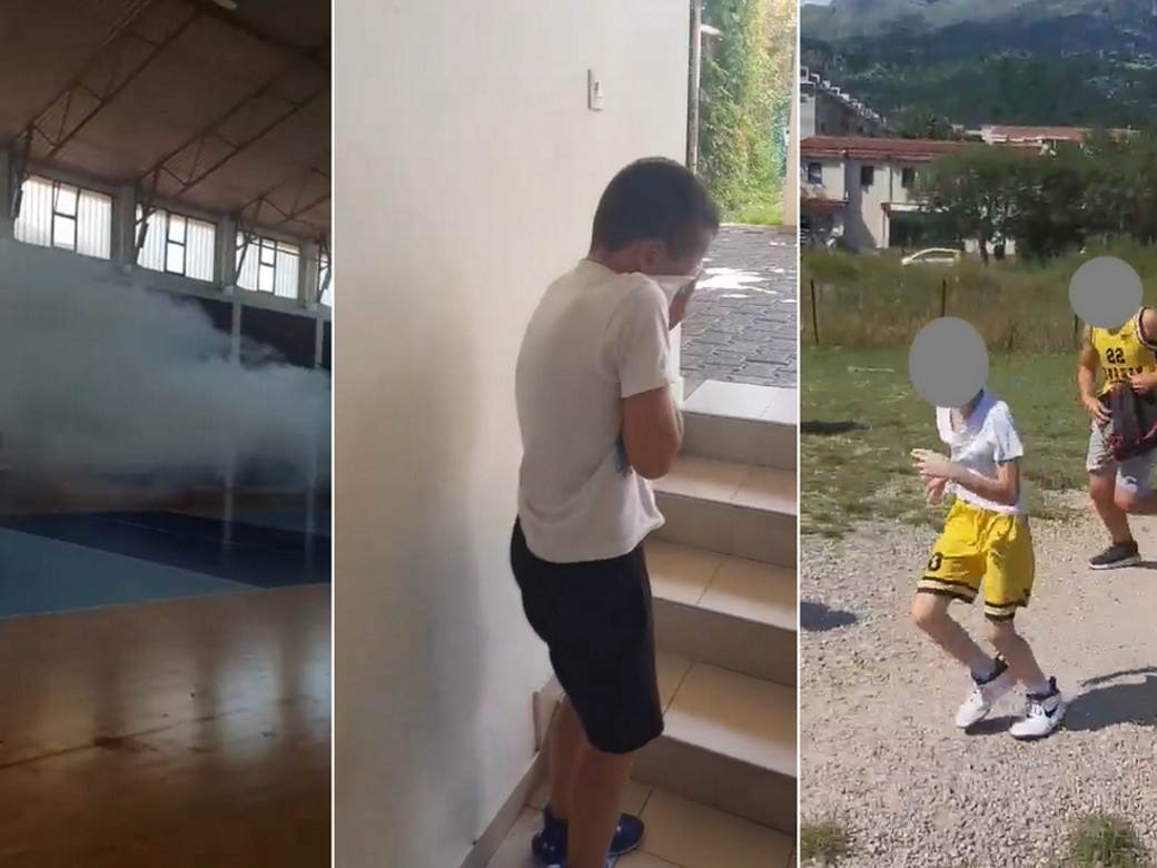  Policija u Budvi ubacila suzavac u salu punu djece! (VIDEO) 