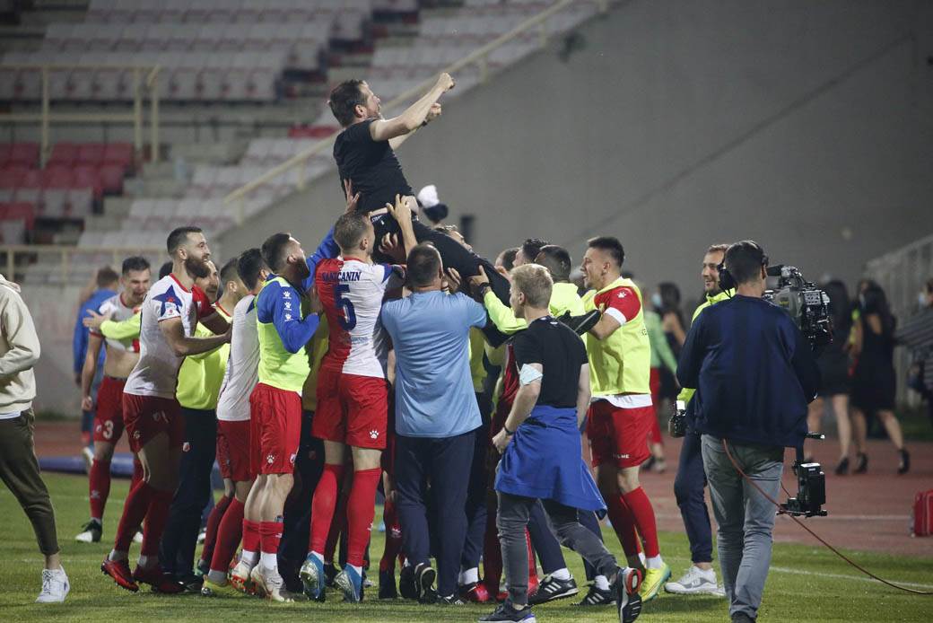 vojvodina kup trofej slavlje