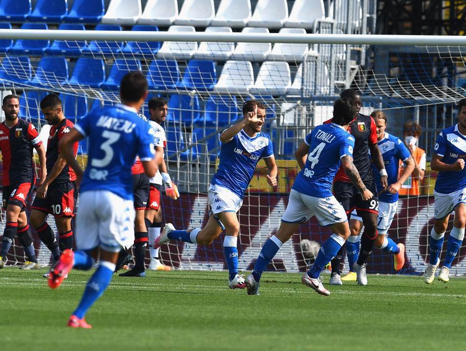  Breša - Đenova 2:2, Serija A, 28. kolo 