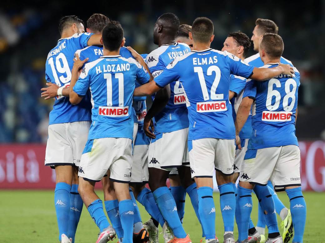  Serija A 28. kolo Sasuolo Verona Napoli SPAL Udineze Atalanta Sampdorija Bolonja 
