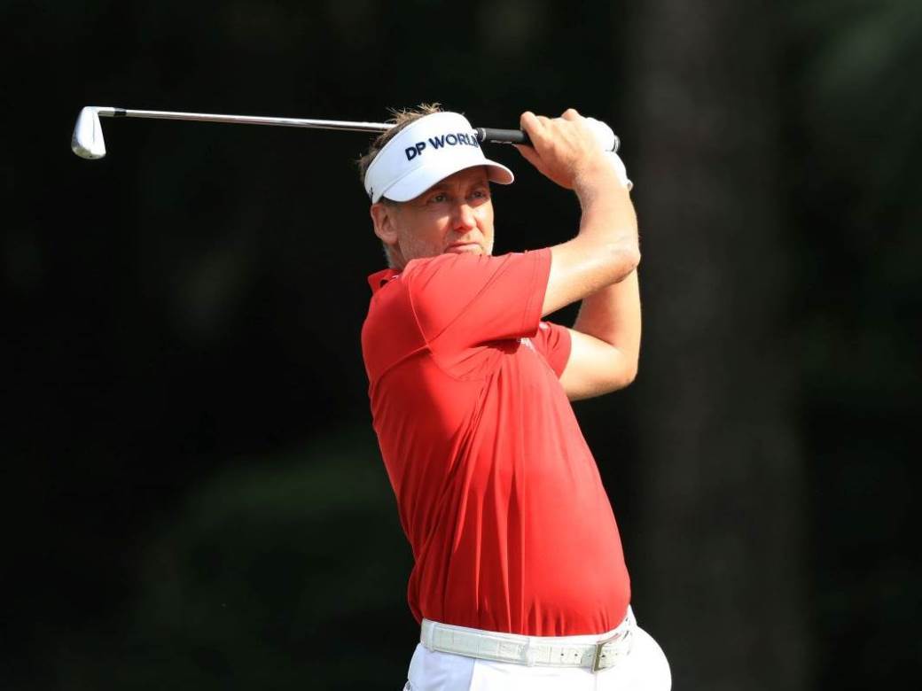  Engleski golfer Greg Čalmers prdio tokom takmičenja 