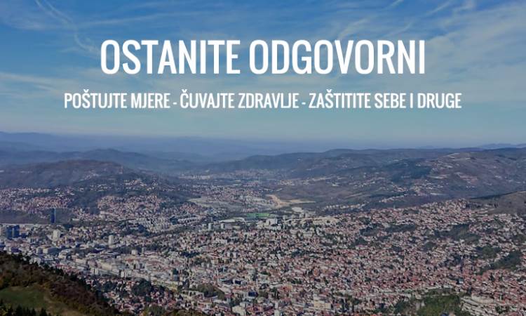  Iz Sarajeva apeluju: Poštujte mjere, imamo dobre rezultate 
