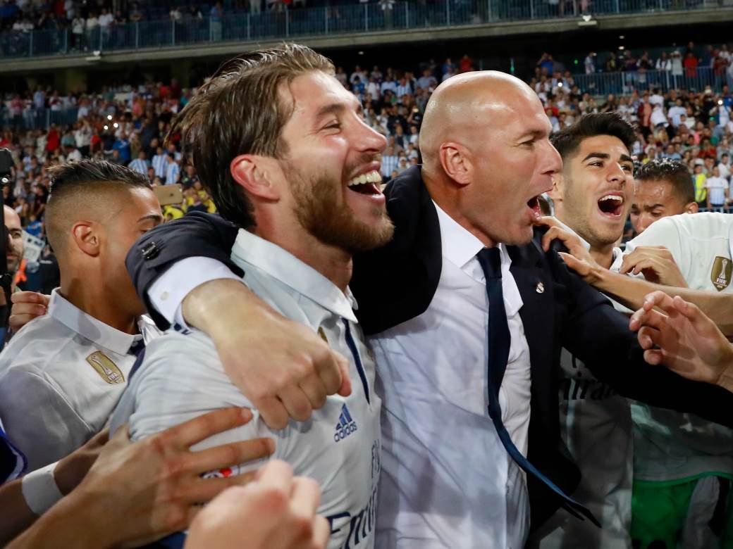 Zinedin Zidan i Serhio Ramos