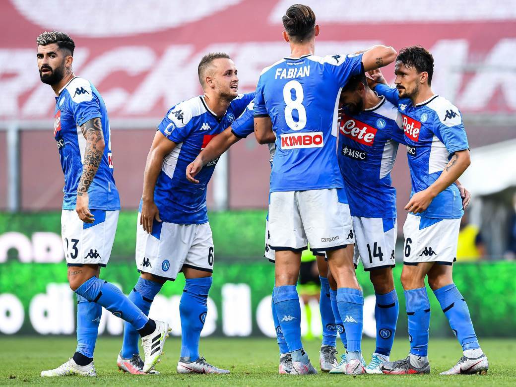  Serija A 31. kolo Đenova Napoli 1 2 Fiorentina Kaljari 0 0 