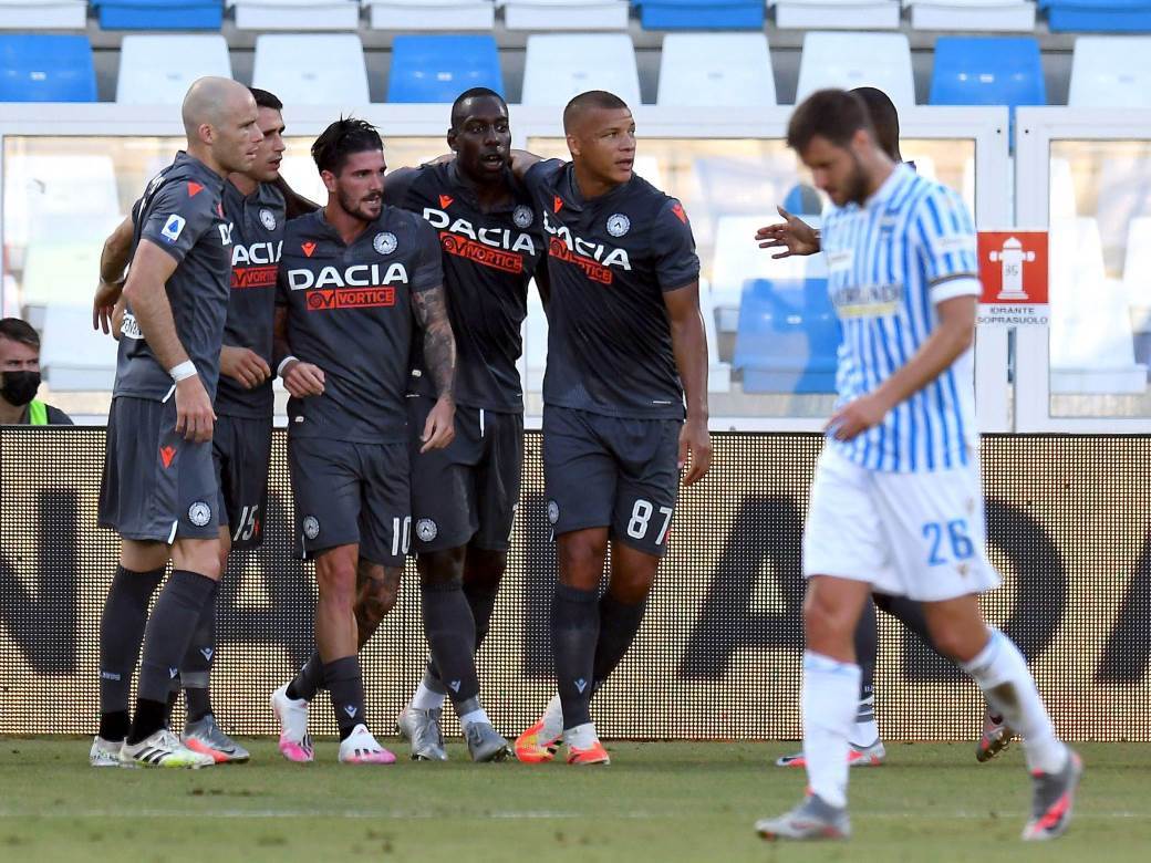  Serija A 31. kolo SPAL Udineze 0 3 