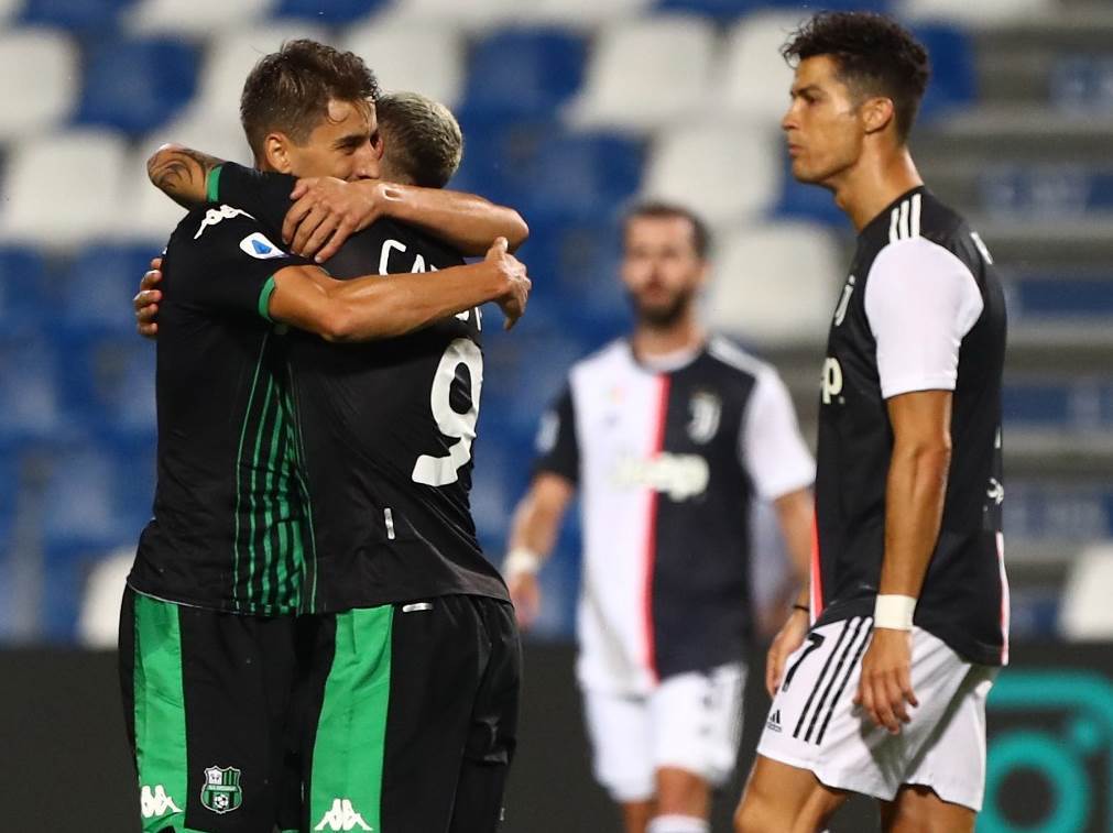  Sasuolo - Juventus 3:3, Serija A, 33. kolo 