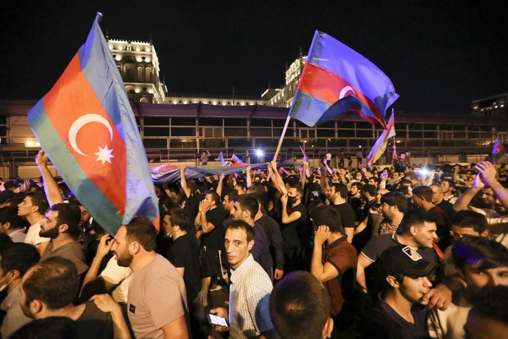  Masovni protesti na ulicama Azerbejdžana, građani traže rat sa Jermenijom! 