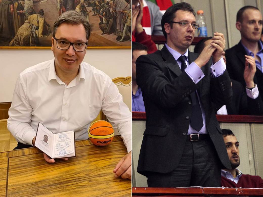  Vučić se vratio "u klupu" da bi postao - košarkaški trener! 