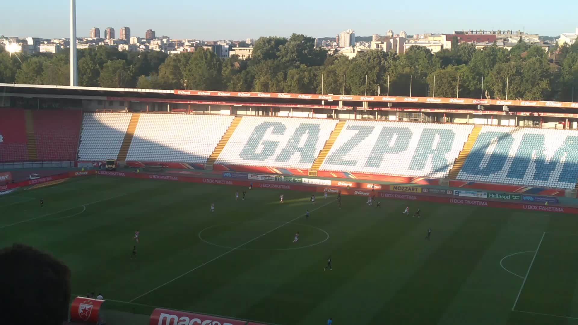 Crvena zvezda Borac Banjaluka pripremna utakmica razglas Delije 