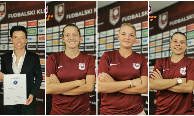  SFK 200 Sarajevo transferi Amela Kršo, Mia Kuljanin i Nikolina Dijaković, te Đula Velagić 