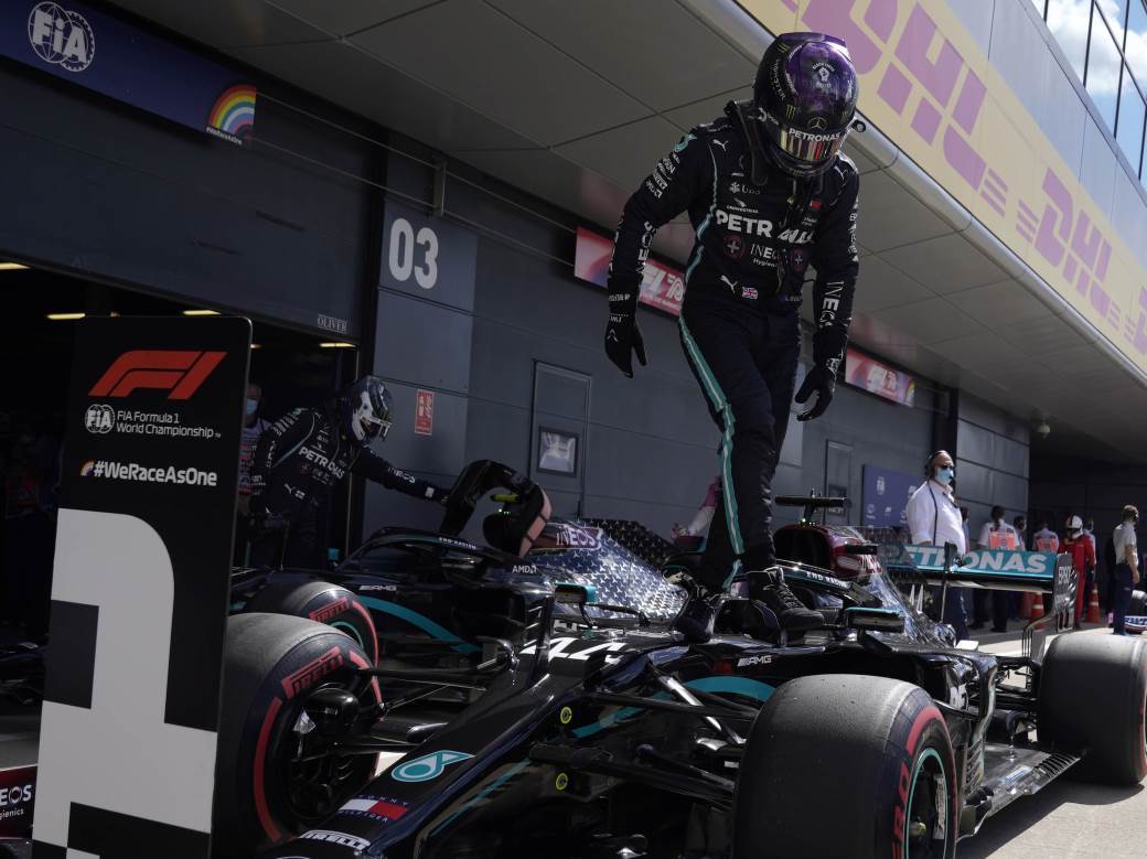  Formula 1 Luis Hamilton pol-pozicija Velika nagrada Velike Britanije 