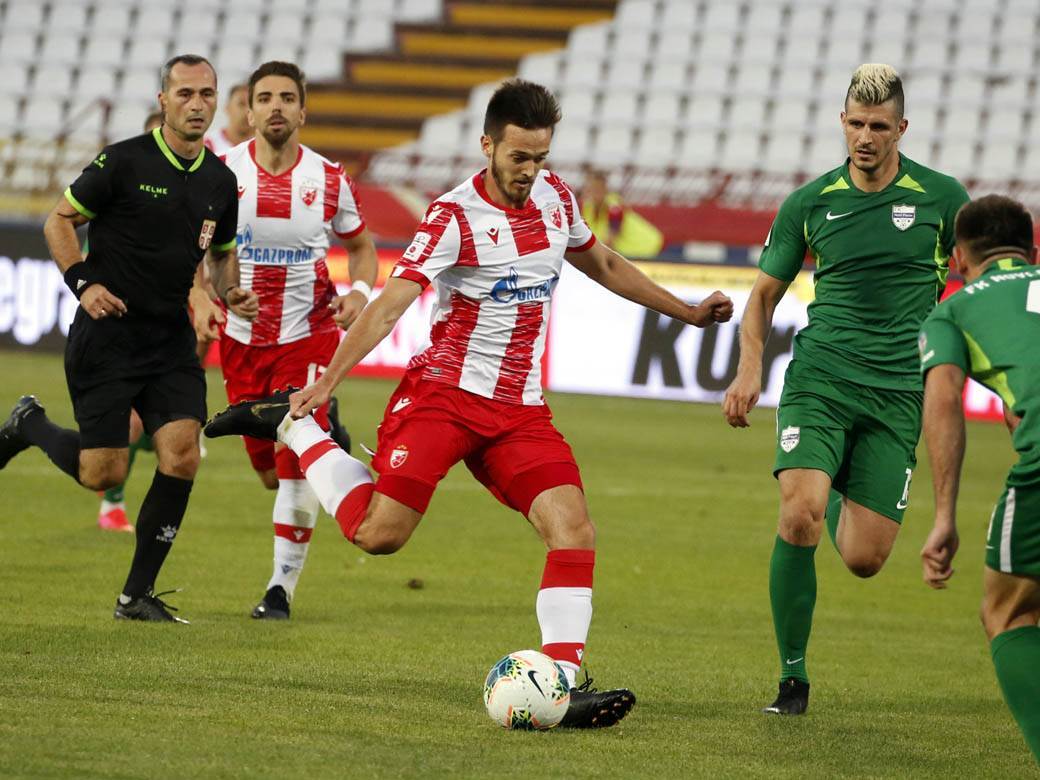  Superliga 1 kolo Crvena zvezda - Novi Pazar 3-0 