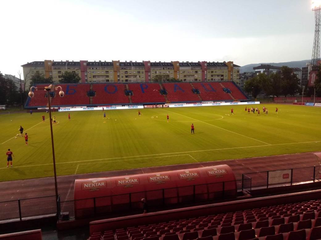 Gradski stadion, Borac - Sloboda