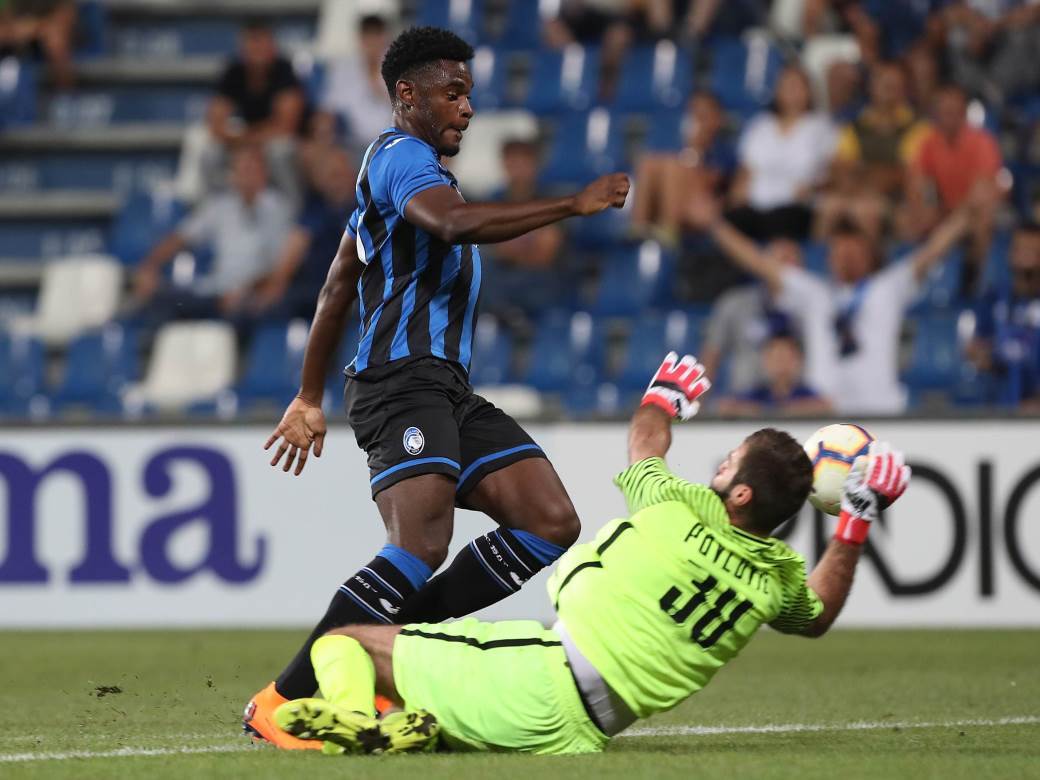 Atalanta - Sarajevo, Duvan Zapata i Bojan Pavlović