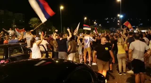  Incident u Podgorici tuča pristalica opozicije i DPS 