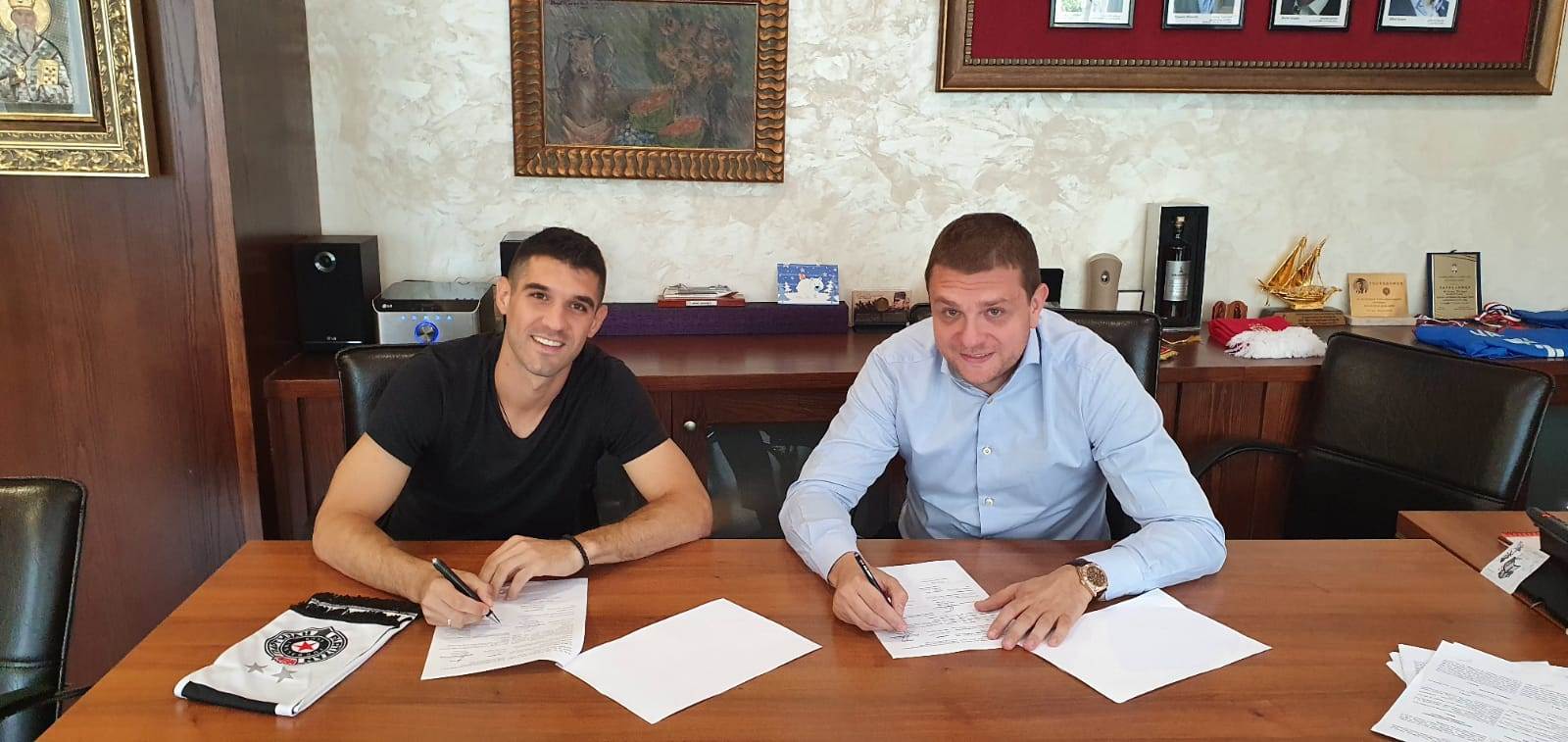  Aleksandar Miljković se vratio svojoj porodici: Srastao sam sa Partizanom 