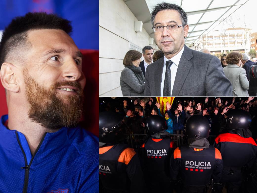  Ponoćni breaking iz Katalonije: 'Los Mosos' goni predsednika Barse, Mesi i Pike preuzimaju klub!? 