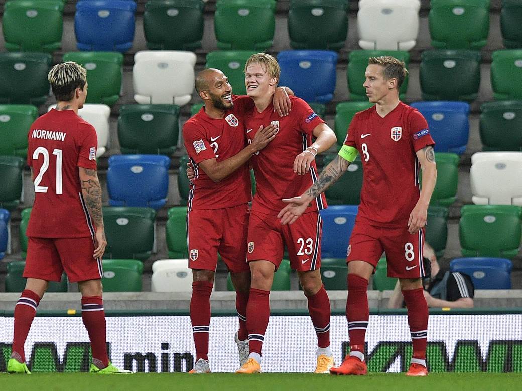  Liga nacija Sjeverna Irska - Norveška 1-5 