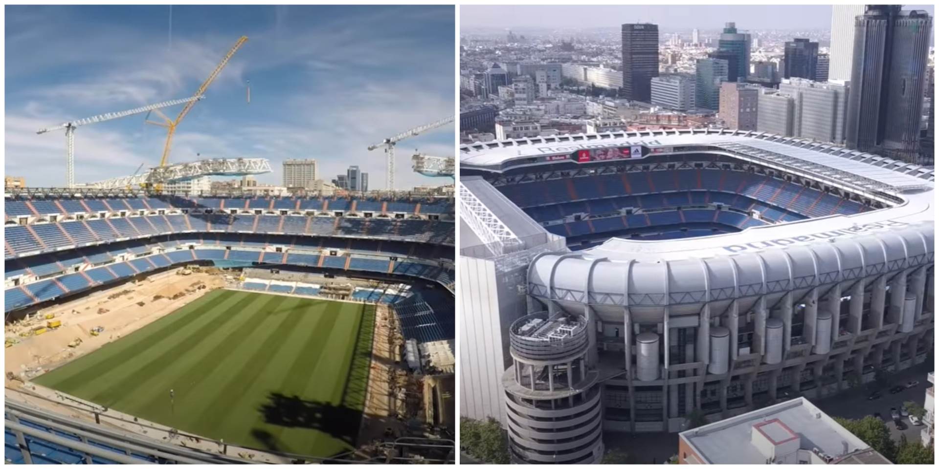  Stadion Real Madrida kao pre 70 godina: Skinut krov, ovako sada izgleda "Santijago Bernabeu" (VIDEO) 