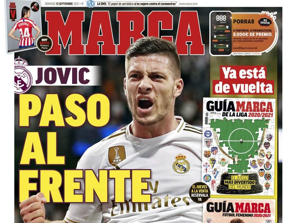  "Luka, istupi!": Jović osvanuo na naslovnici, sada ima podršku španskih medija! 
