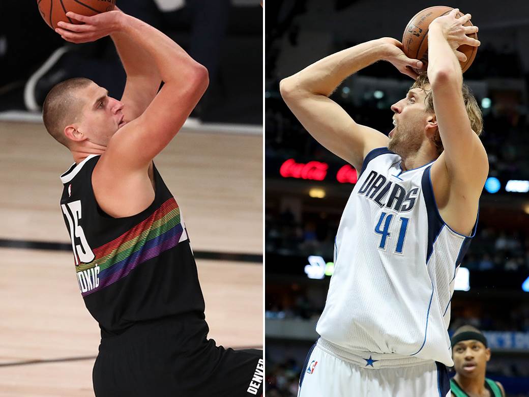  Nikola Jokić ili Dirk Novicki: Zbog njihovog "fejdaveja" volimo košarku, svi primećuju sličnost! 