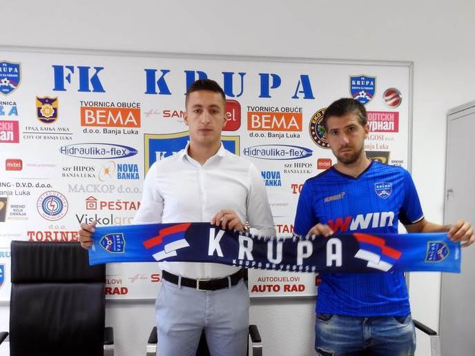  FK Krupa stigao Miloš Simonović 