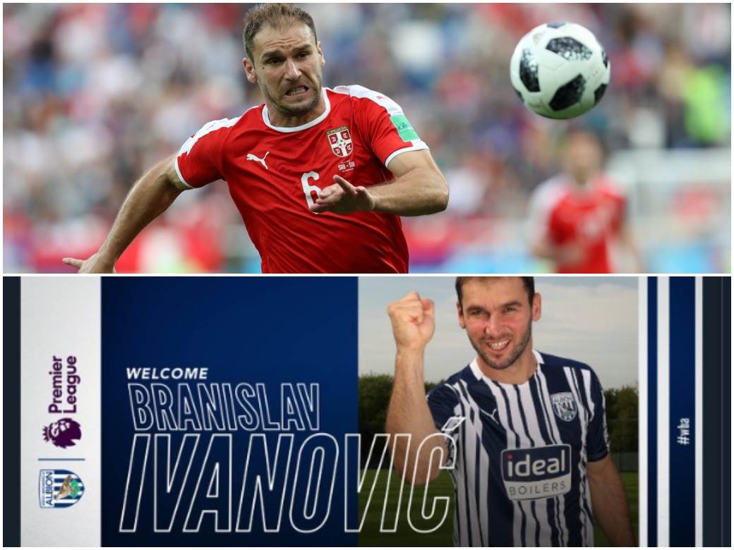  Branislav Ivanović potpisao za Vest Bromvič Albion 