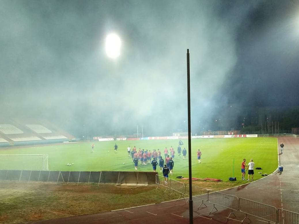 Trening fudbalera Borca pred Rio Ave Trening fudbalera Borca pred Rio Ave