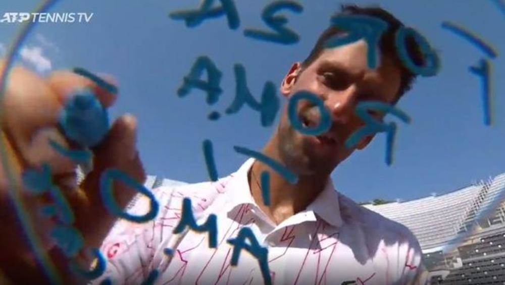  Novak-Djokovic-poruka-masters-Rim-nedostaju-mu-navijaci-VIDEO 