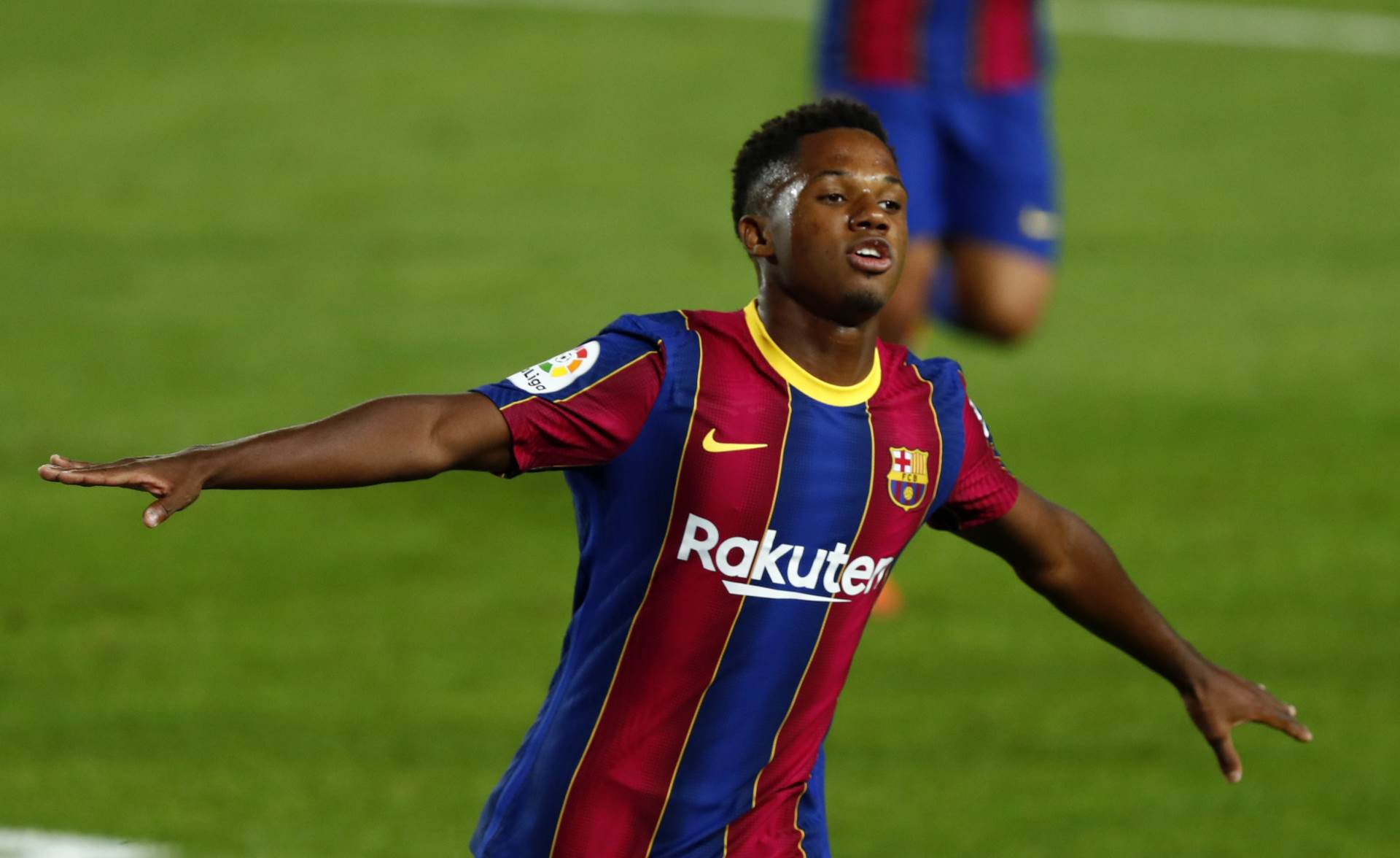  Ansu-Fati-nije-igrac-utakmice-maloletan-nagrada-od-Badvajzer-pivara-dva-gola-Barselona-Viljareal 